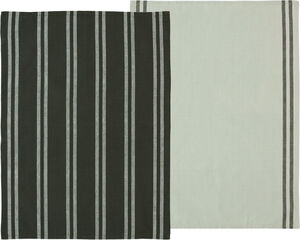 Södahl Soft Kitchen Viskestykke 50 x 70 cm Forest Green pakke med 2 stk.