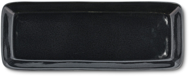 Bitz serveringsfad - sort/sort - 38x14 cm