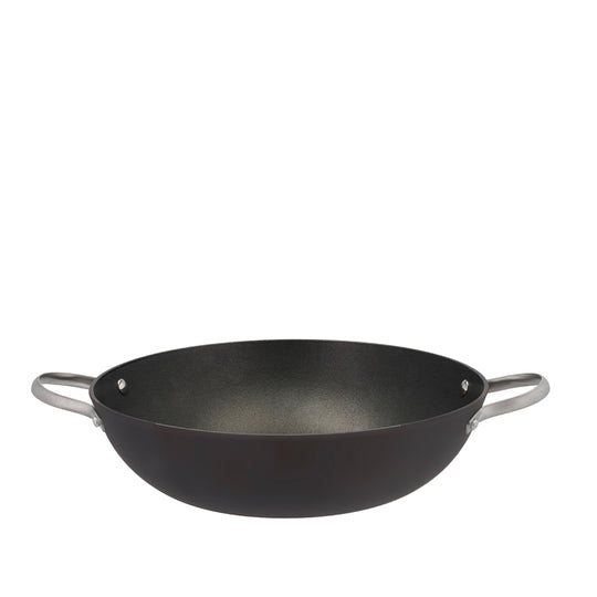 Pillivuyt Garonne wok 34 cm letvægtsstøbejern