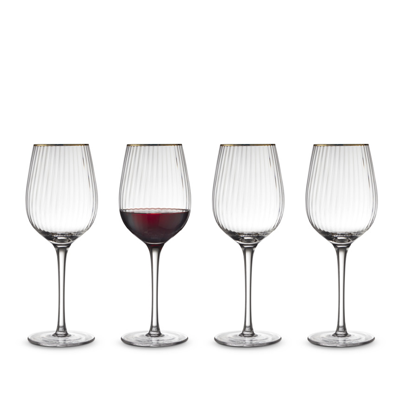Lyngby Glas Palermo Rødvinsglas 4 Stk. 40 Cl