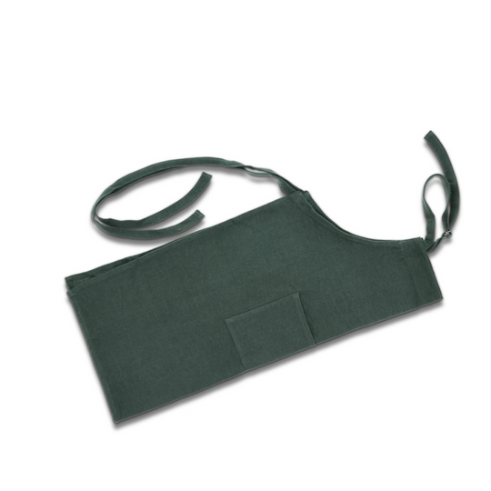 Bastian Tekstiler Forklæde - Forest Green - 95x80 Cm