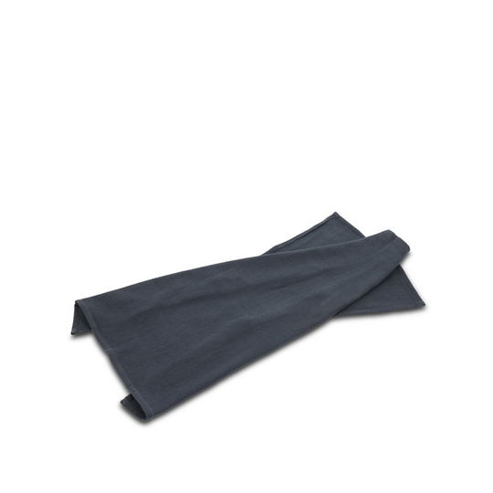 Bastian Tekstiler Diamond Viskestykke - Midnight Blue - 50 x 70 Cm
