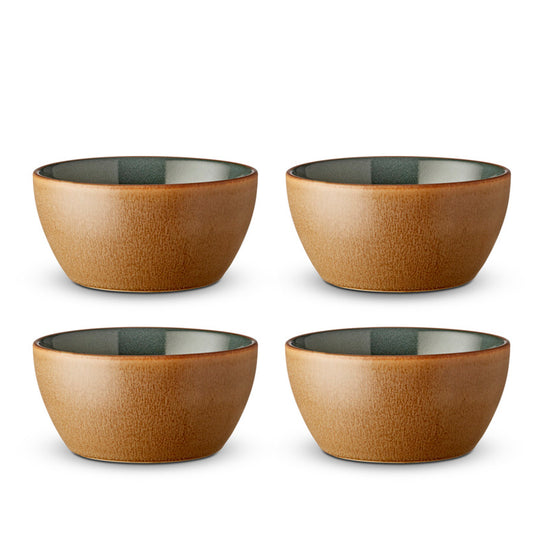 Bitz Skålesæt - Wood/Forest - 12 cm / 4 stk