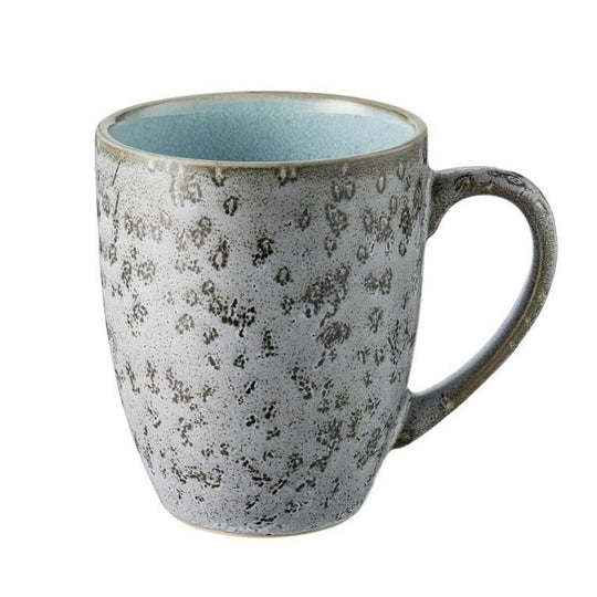 Bitz krus - grå/lyseblå - 30 cl