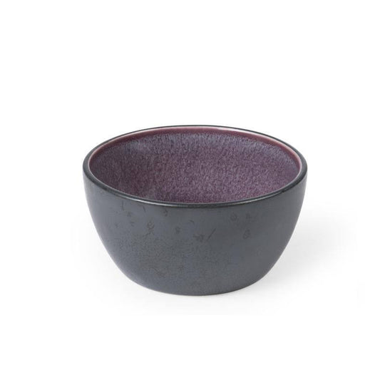 Bitz skål - sort/lilla - 10 cm