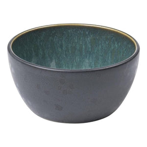 Bitz skål - sort/grøn - 14 cm