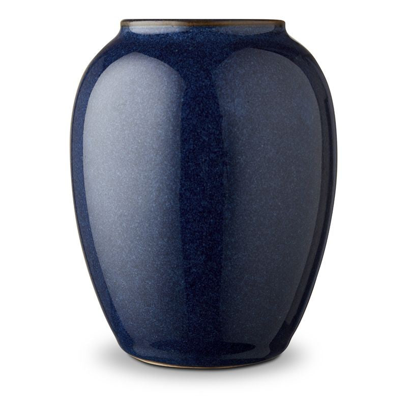 Bitz vase - blå - 12,5 cm