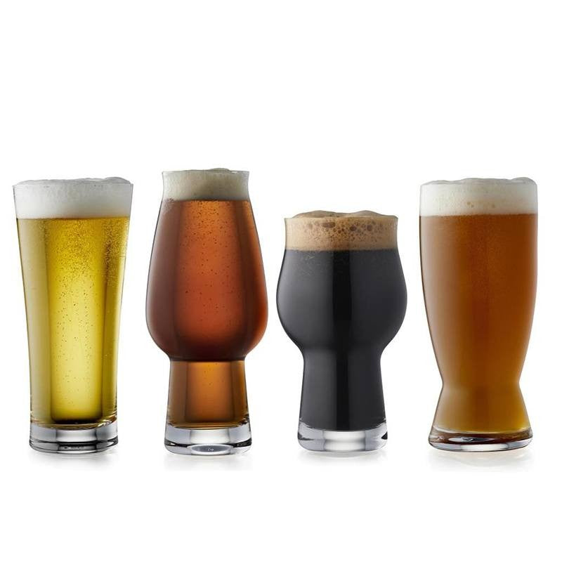 Lyngby glas ølglas 4 stk.