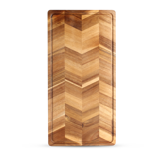 Skærebræt med saftrille 25 x 50 x 2 cm