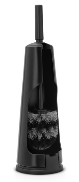 Brabantia Toiletbørste m. holder - Mat Sort