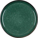 Bitz Gastro frokosttallerken - Sort/Grøn - 21 cm