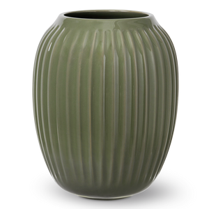 Kähler Hammershøi vase 21cm mørk grøn