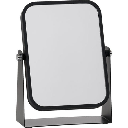 Zone Bordspejl, 3x zoom, Sort metal