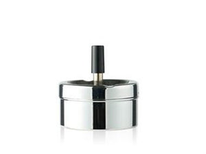 Funktion Askebæger, Tryk, D9 cm, Krom