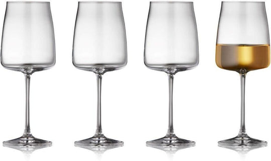 Lyngby Glas Zero Hvidvinsglas 4 stk., 43 cl
