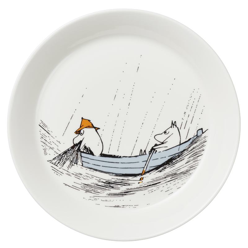 Mumi by Arabia tallerken 19 cm Tro mod sin oprindelse