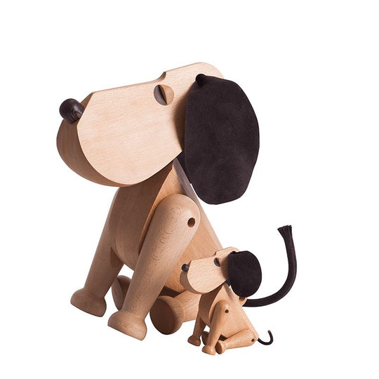 Architectmade træhund Rufus - 45 cm