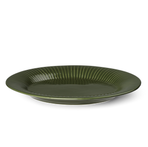 Kähler Hammershøi Ovalt Fad Grøn 28,5 cm