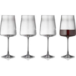 Lyngby Glas Zero Rødvinsglas 4 stk., 54 cl