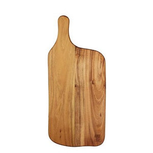 Aida Raw Skærebræt - Teak - 43x19 cm