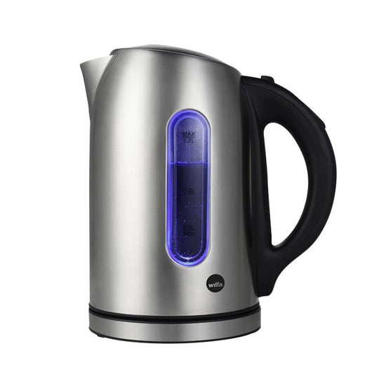Wilfa elkedel 1,7 ltr stål med varmeindstilling WKD-2200S