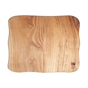 Aida RAW Skærebræt - Teak - 40x30 cm
