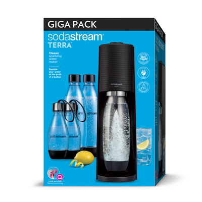 Sodastream Terra  Gigapack Danskvandsmaskine