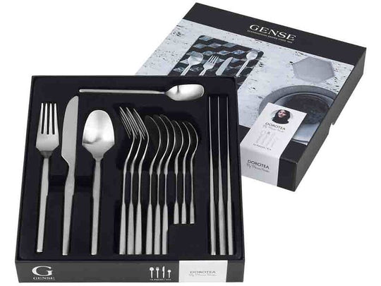 Gense Dorotea bestiksæt 16 dele mat stål