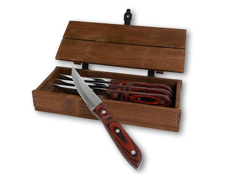 Gense Old Farmer Classic steakkniv/grillkniv XL 4 stk.
