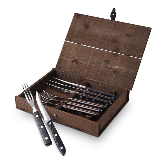 Gense Old Farmer Clasic grillbestik 8 dele