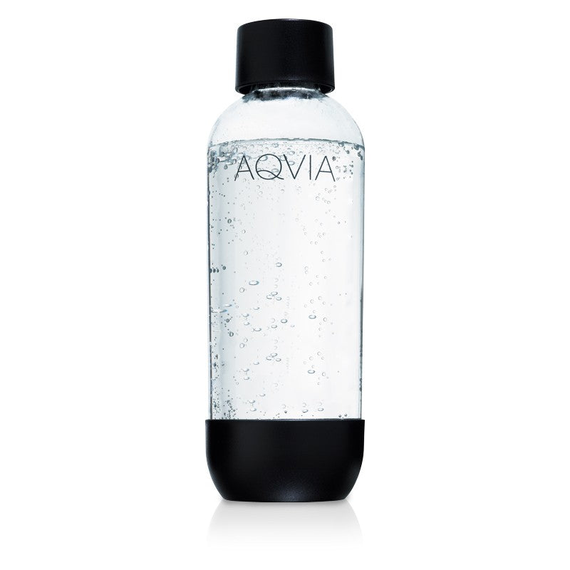 AGA/AQVIA PET flaske - Sort 1ltr.