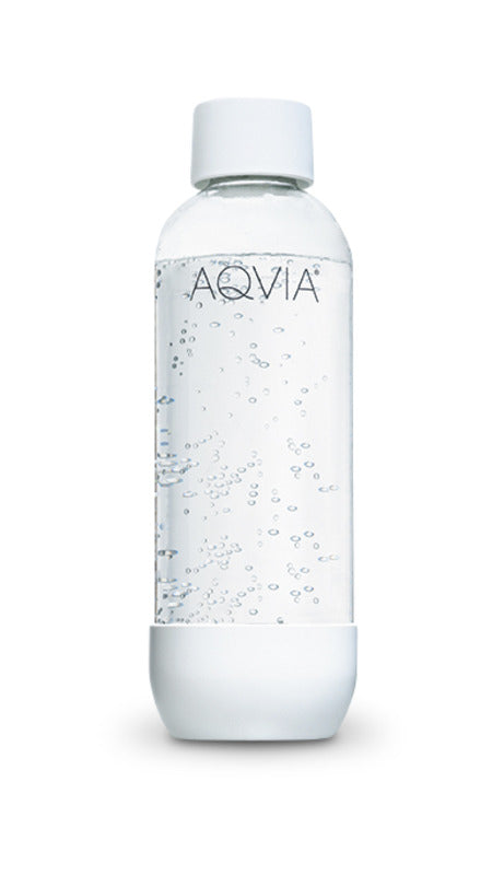 AGA/AQVIA PET flaske - Hvid 1 liter