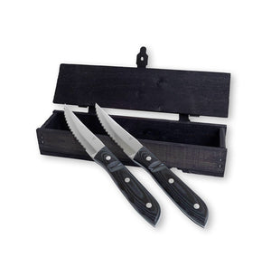 Gense Old Farmer Micarta Steakkniv xl, 2stk