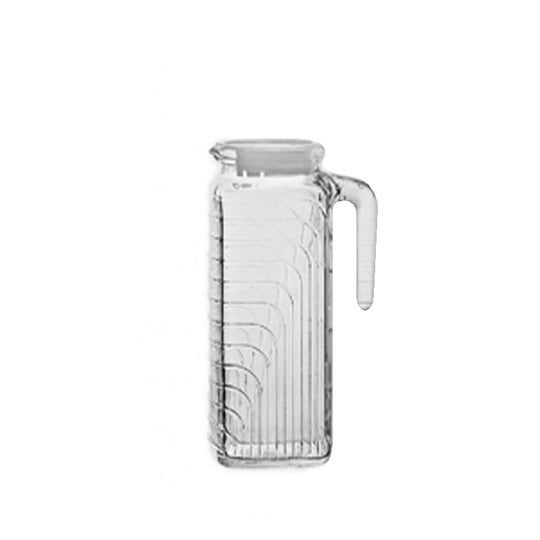 Glaskande firkantet 1,2 liter