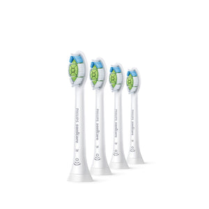 Philips Sonicare børstehoved Optimal White HX6064 4 stk Hvid