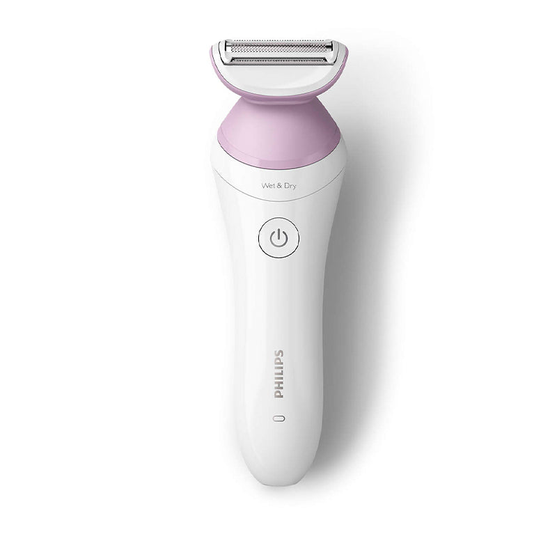 Phillips 6000 series BRL136 Satin Wet & Dry genopladelig ladyshaver inklusiv 4 dele