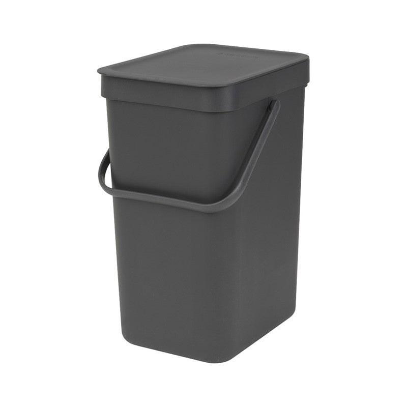 Brabantia sortering affaldsspand - grå - 12 liter