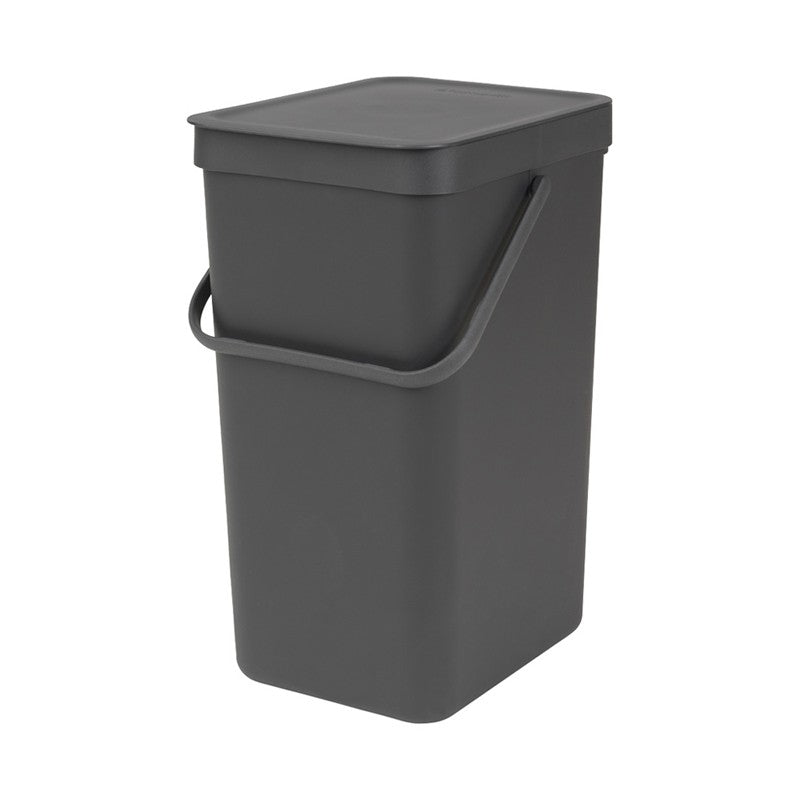 Brabantia sortering affaldsspand - grå - 16 liter