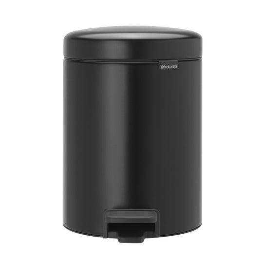 Brabantia newicon pedalspand - sort - 5 liter