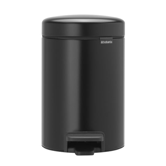 Brabantia newicon pedalspand - sort - 3 liter