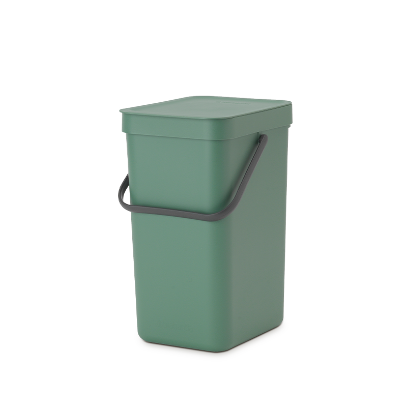 Brabantia Sort & Go affaldsspand m. låg - green - 12 liter