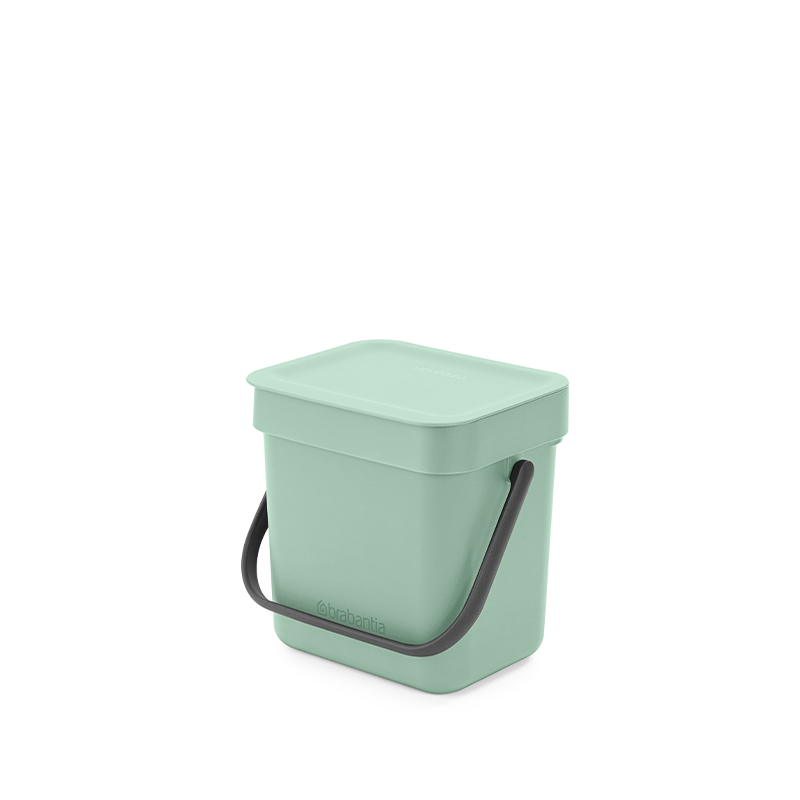 Brabantia Sort & Go affaldsspand m. låg - jade green - 3 liter
