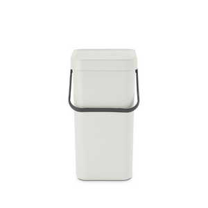 Brabantia Sort & Go affaldsspand m. låg - light grey - 12 liter