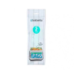 Brabantia Bio Green affaldspose S - 6 liter / 10 stk.
