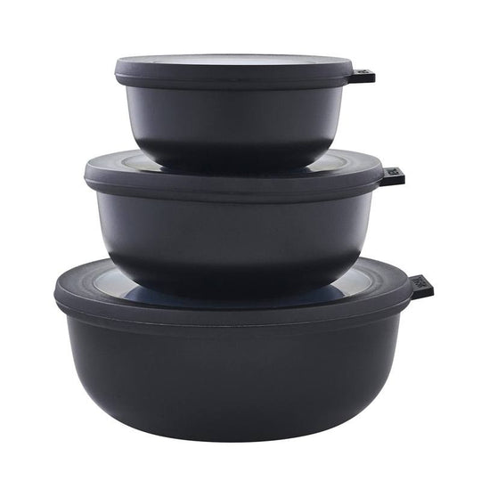 Rosti Mepal Røreskålsæt Sort 6 dele