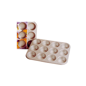Patisse Silvertop muffinform 12 stk.