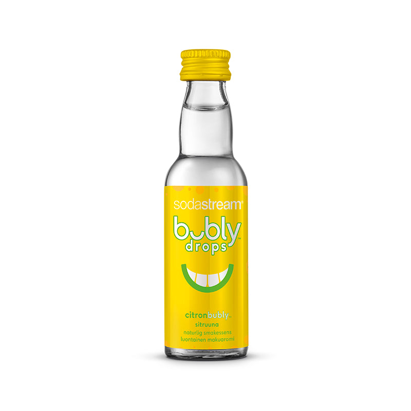 Sodastream bubly drops smagskoncentrat citron aroma 40ml