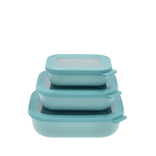 Mepal Cirqula rekt. skålesæt med låg Nordgreen