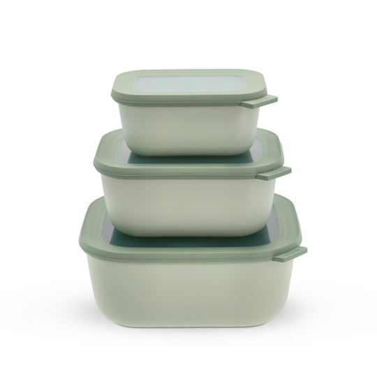 Mepal Cirqula skålesæt med låg høj nordic sage