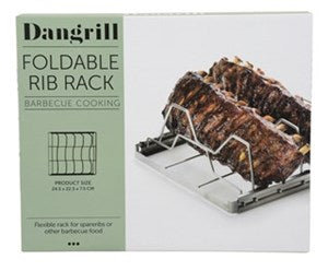 Foldbar spareribsholder